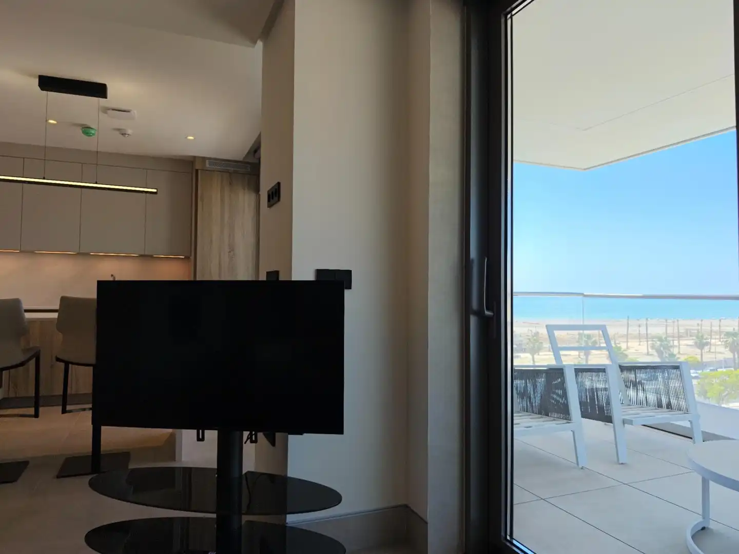 Sala de estar de Piso de alquiler en Málaga con Aire acondicionado, Calefacción y Terraza