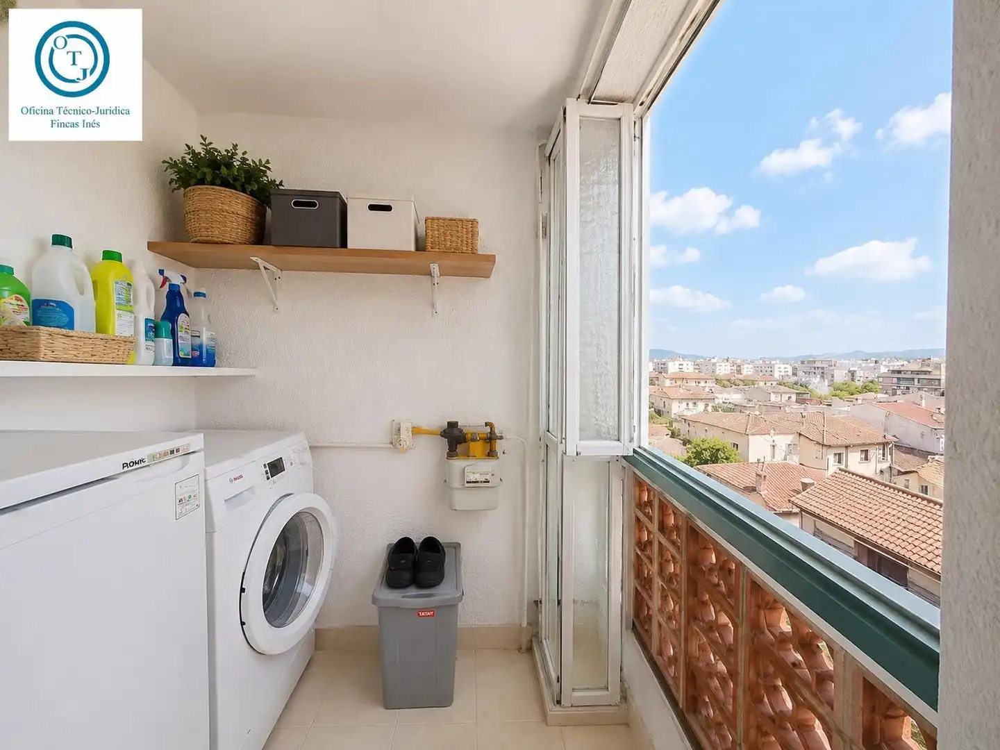 Terrasse von Wohnung zum Verkauf in Mollet del Vallès mit Klimaanlage und Balkon