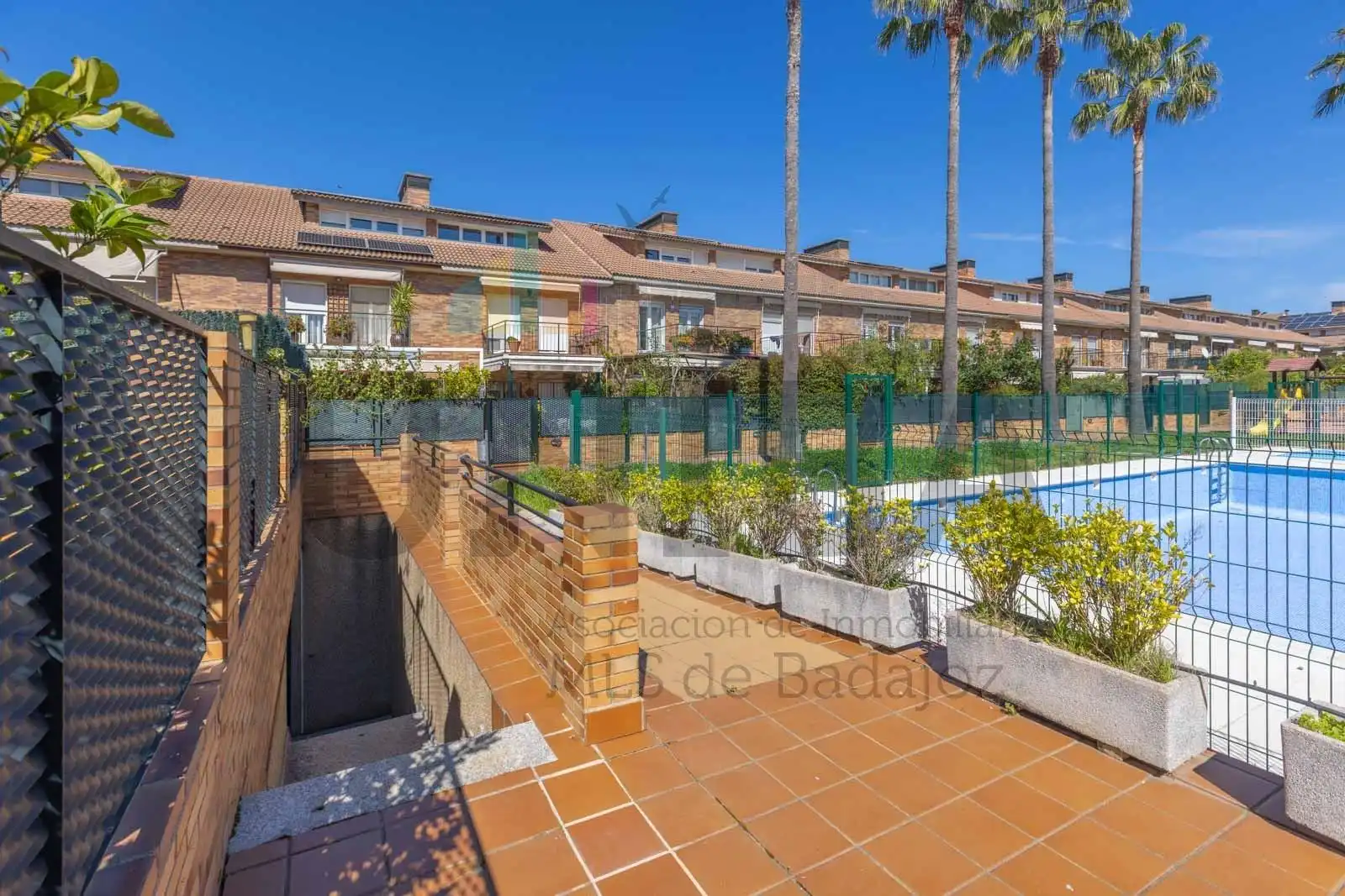 Jardí de Casa adosada en venda en Badajoz amb Aire condicionat, Calefacció i Traster