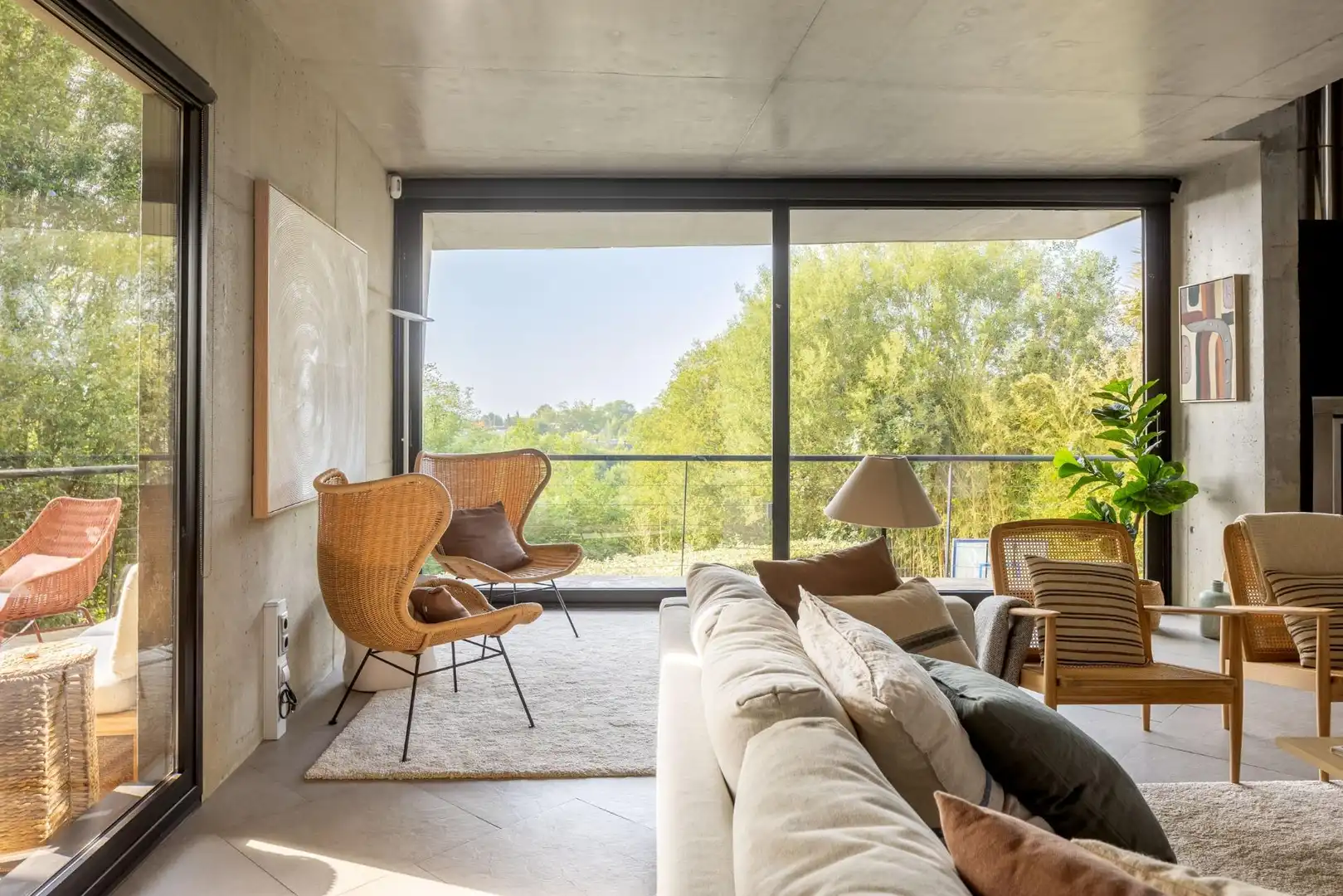 Sala d'estar de Casa o xalet en venda en Donostia - San Sebastián 