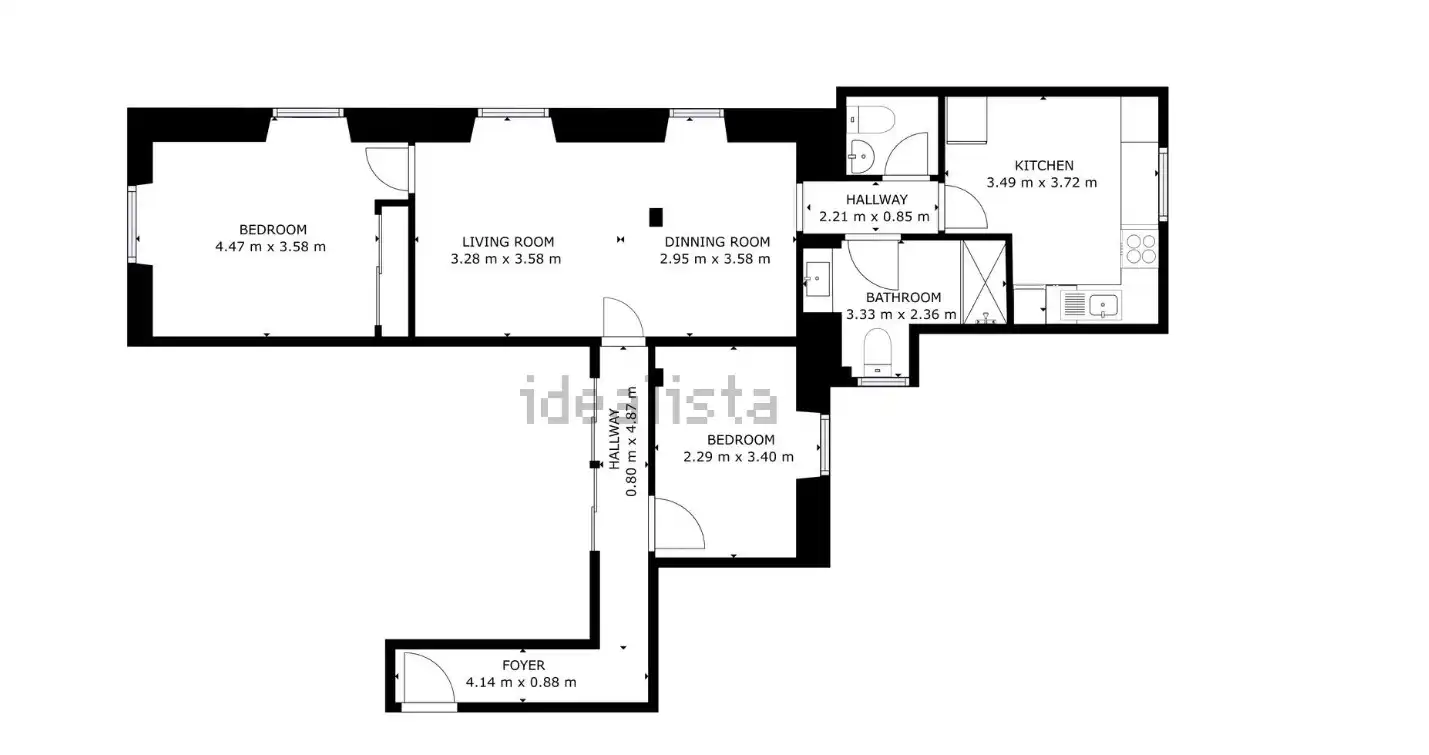 Piso en venta en Real Sitio de San Ildefonso con Calefacción