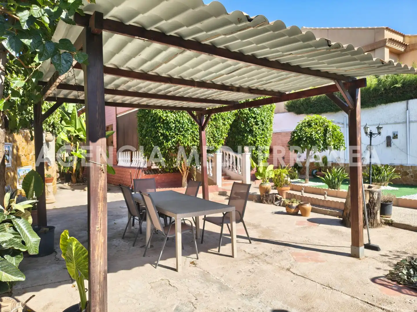 Terrassa de Casa o xalet de lloguer en Paterna amb Aire condicionat, Calefacció i Jardí privat