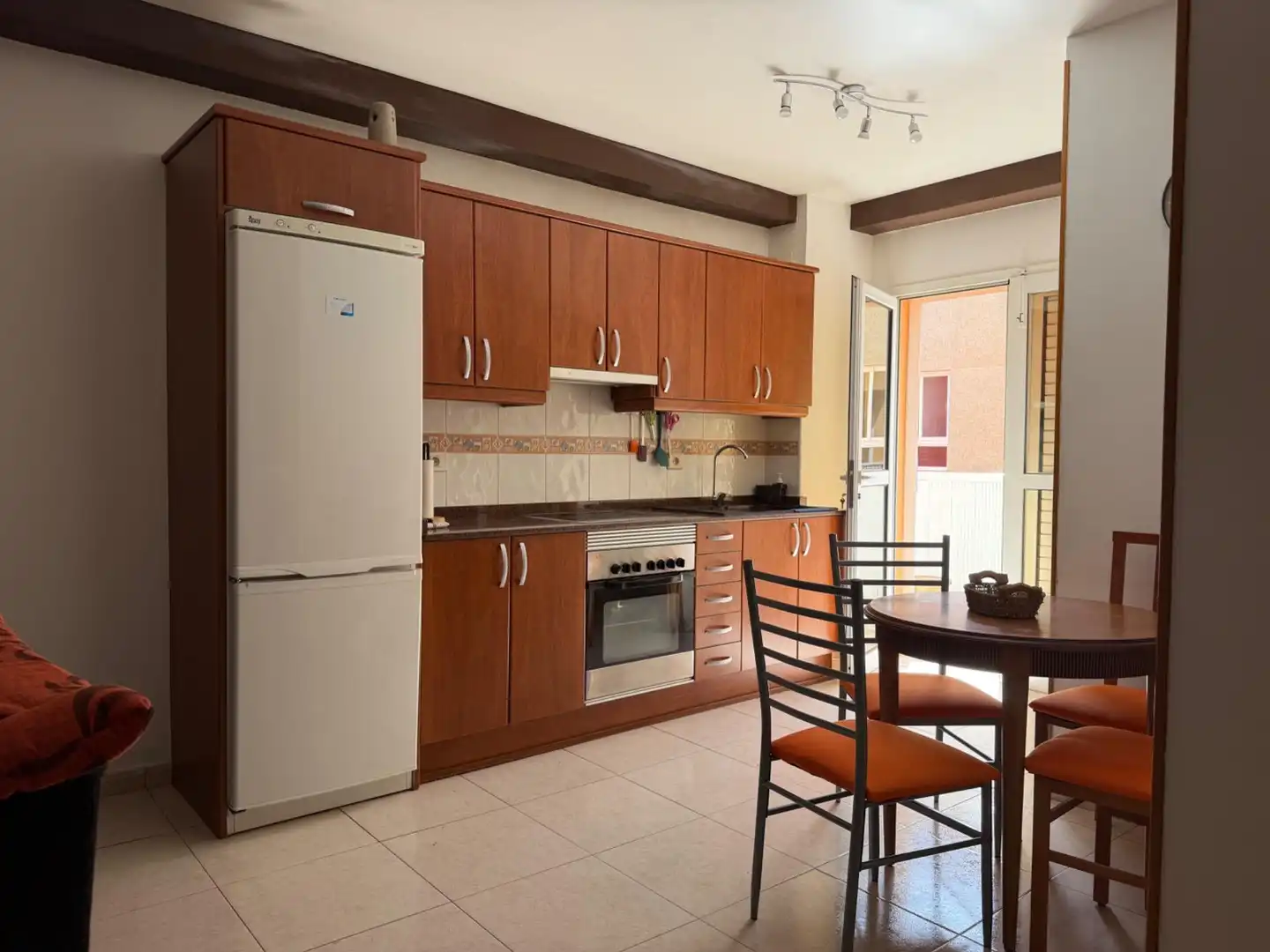 Kitchen of Flat for rent in Santa Lucía de Tirajana  with Furnished and Balcony