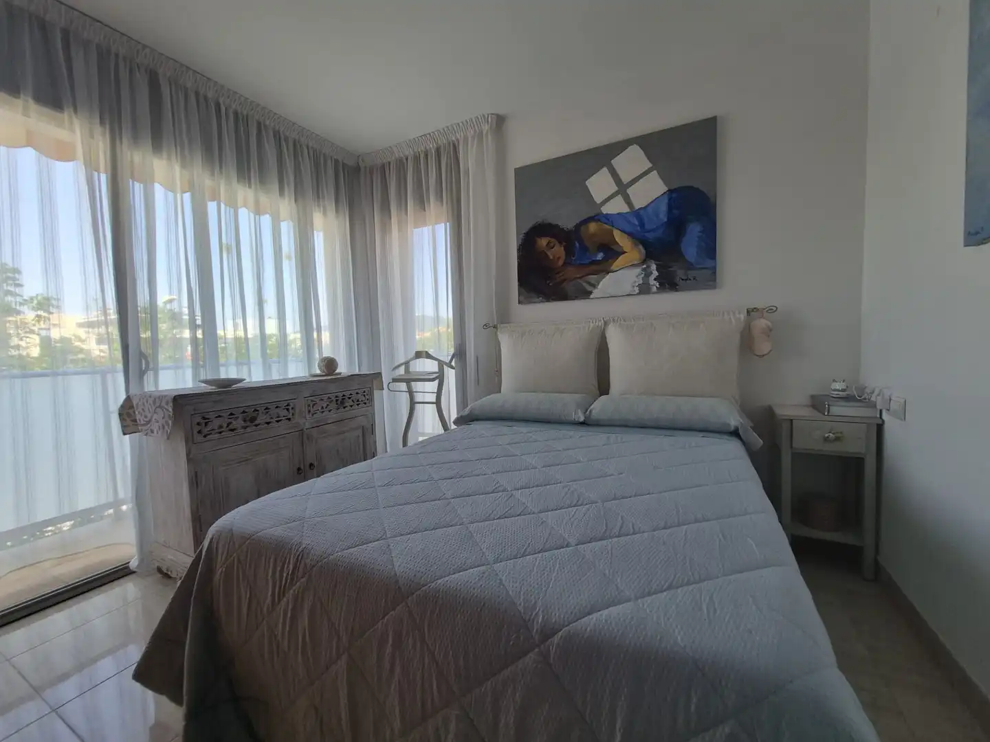 Bedroom of Flat for sale in Pineda de Mar  with Air Conditioner, Heating and Terrace