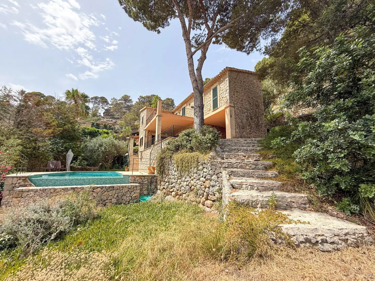 Exterior view of Houses for sale in Deià  with Furnished