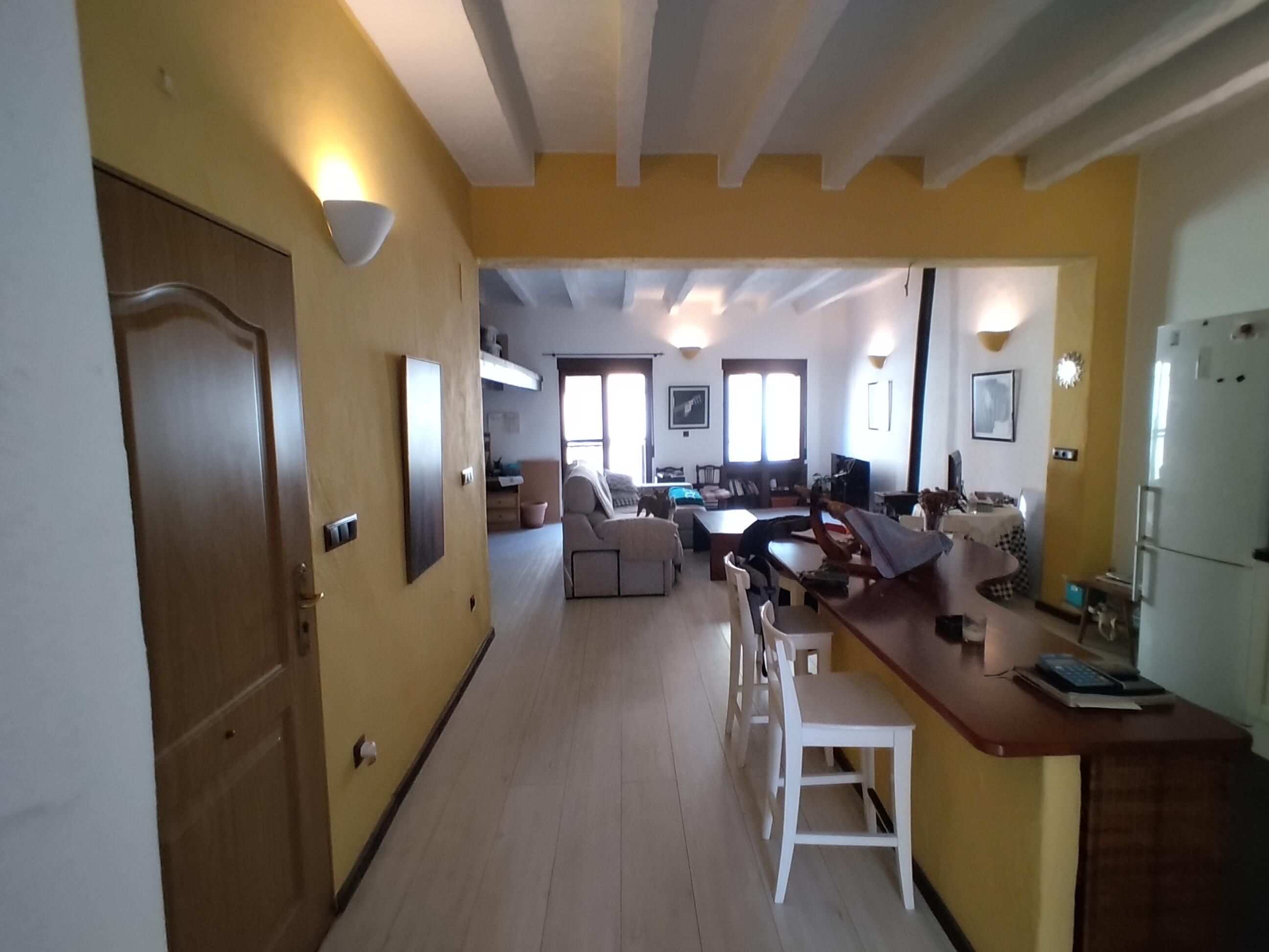 Sala d'estar de Loft en venda en Oliva amb Aire condicionat, Calefacció i Parquet