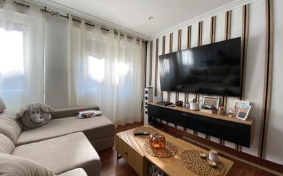 Living room of Flat for sale in Bilbao   with Heating and Furnished