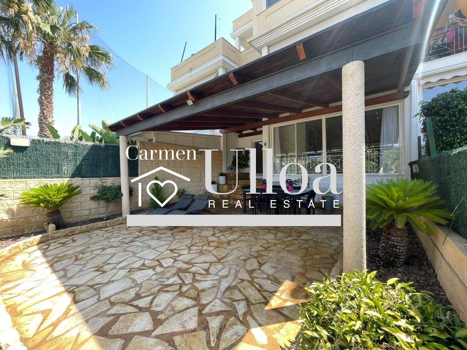 Exterior view of Planta baja for sale in Alicante / Alacant  with Air Conditioner, Private garden and Terrace