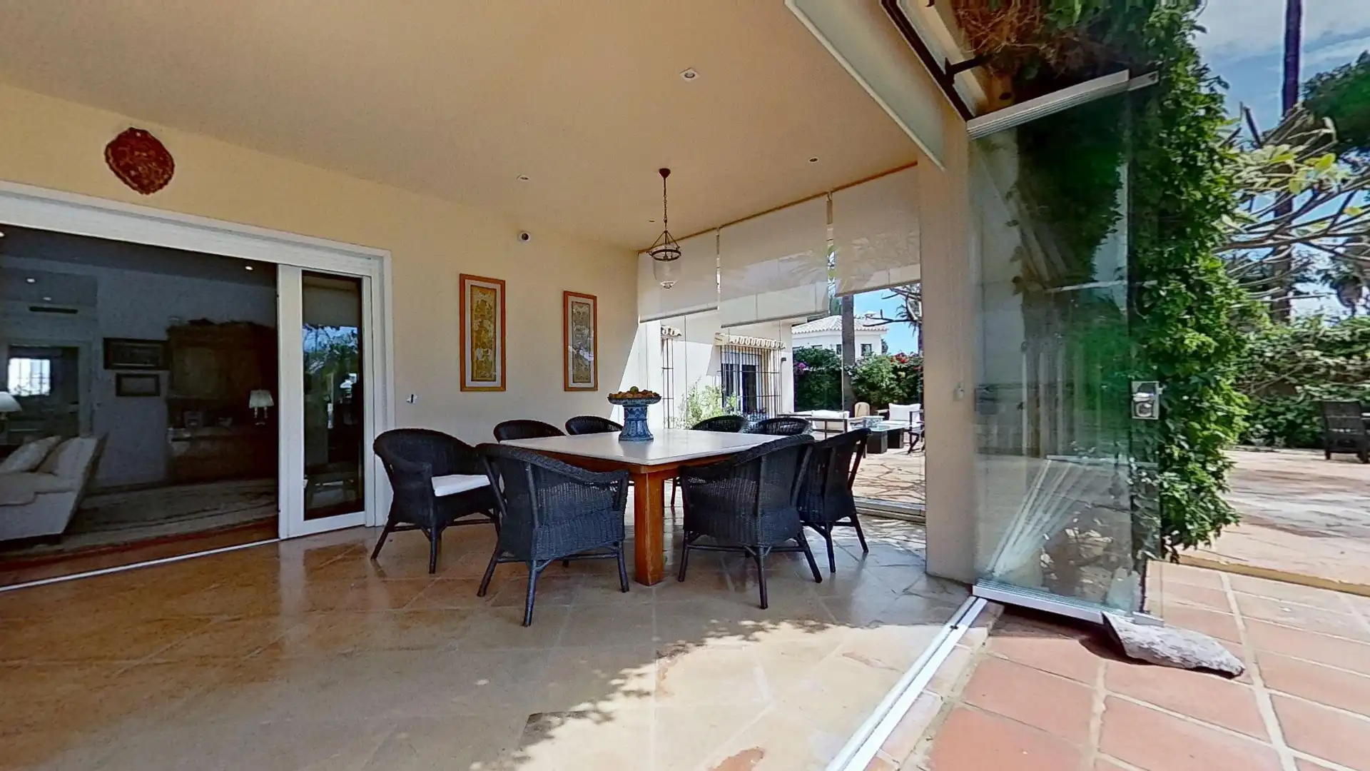 Terrassa de Casa o xalet en venda en Málaga amb Aire condicionat, Terrassa i Piscina