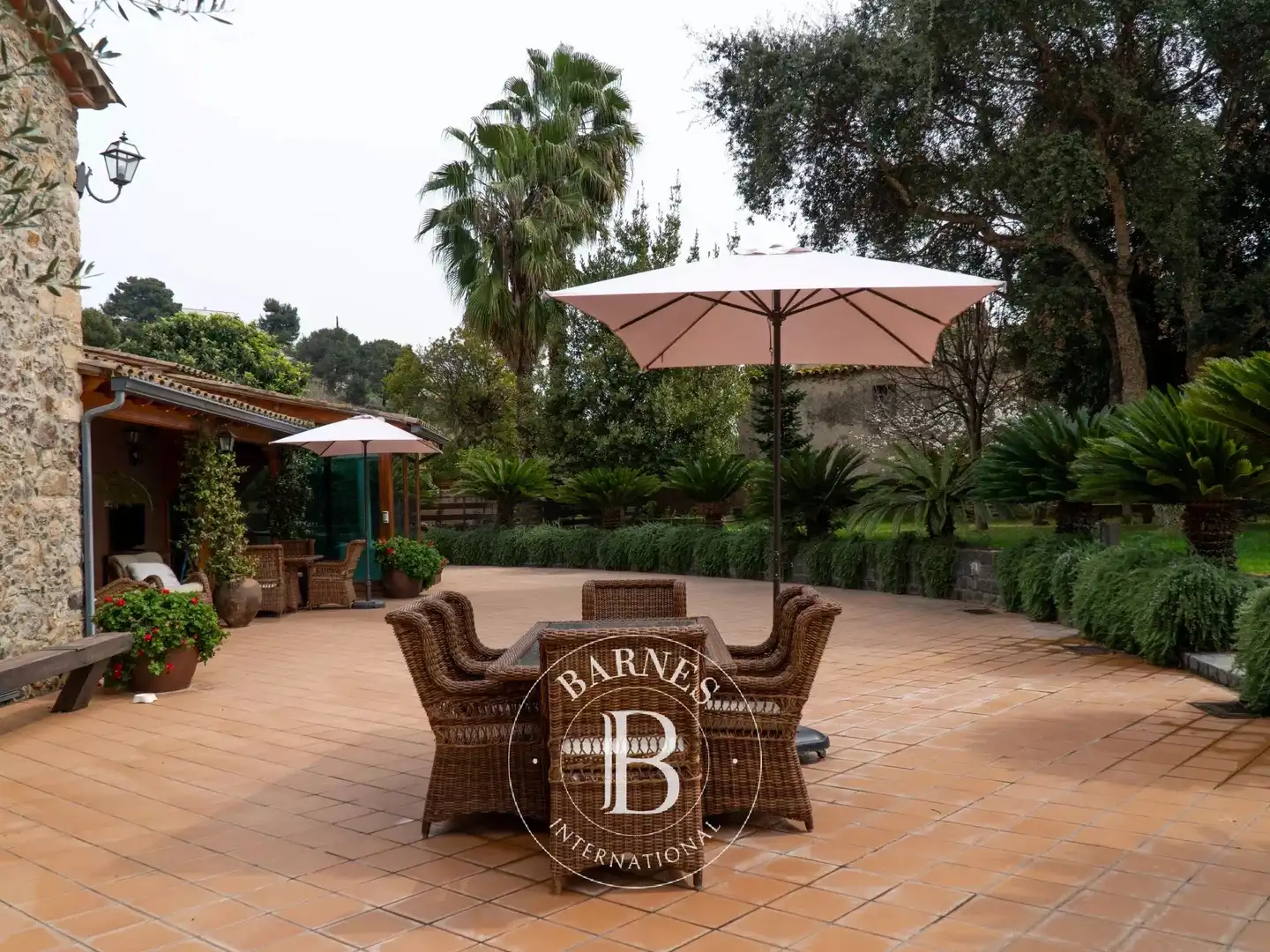 Terrassa de Casa o xalet en venda en Santa Susanna amb Aire condicionat, Calefacció i Jardí privat