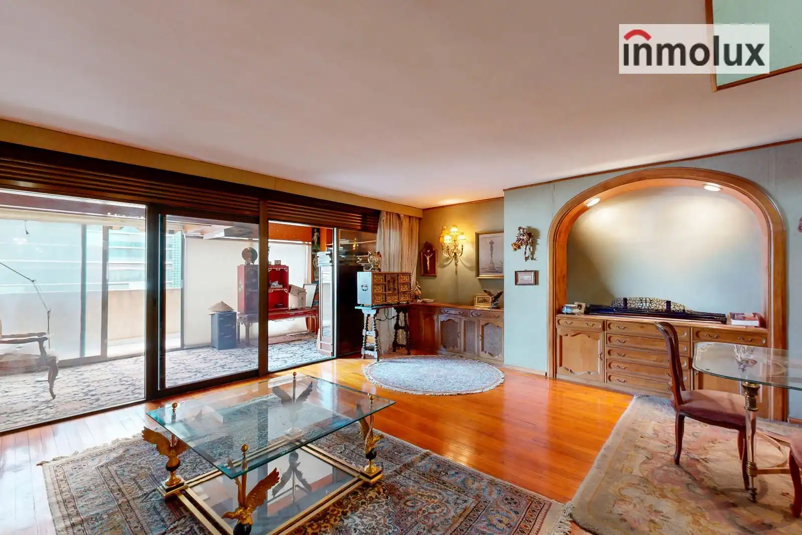 Sala de estar de Dúplex en venta en Alicante / Alacant con Calefacción, Terraza y Balcón