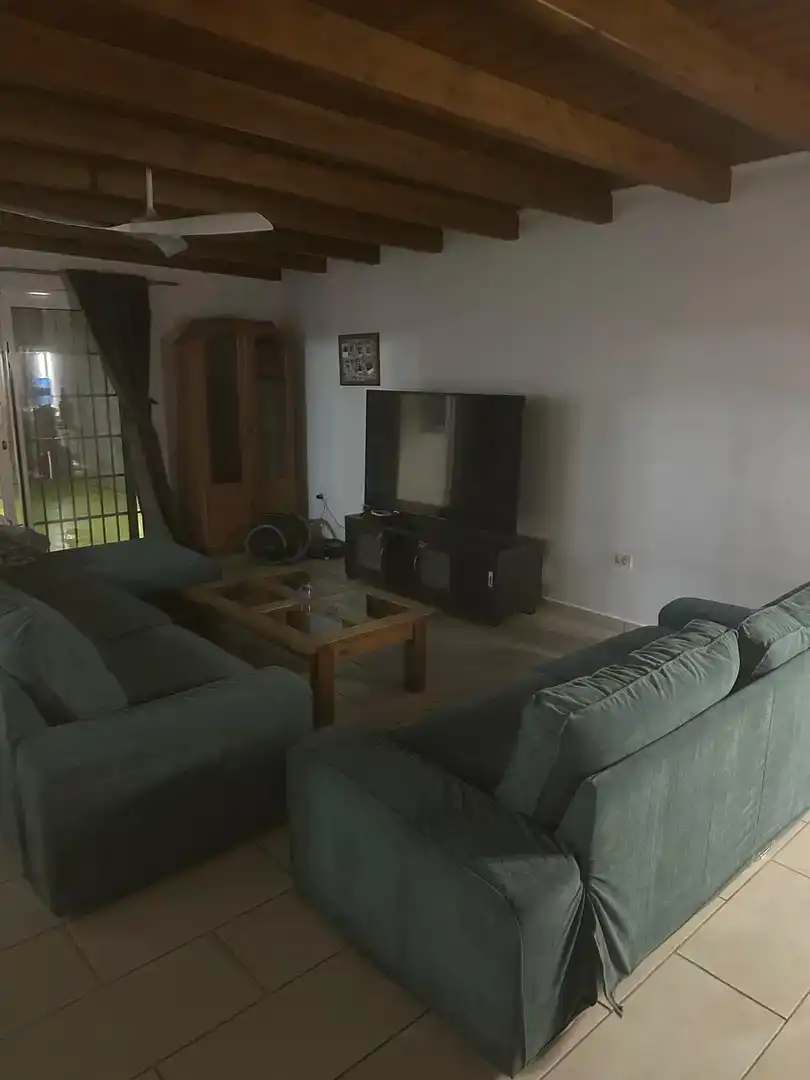 Living room of Flat for rent in Adeje  with Private garden, Parquet flooring and Storage room