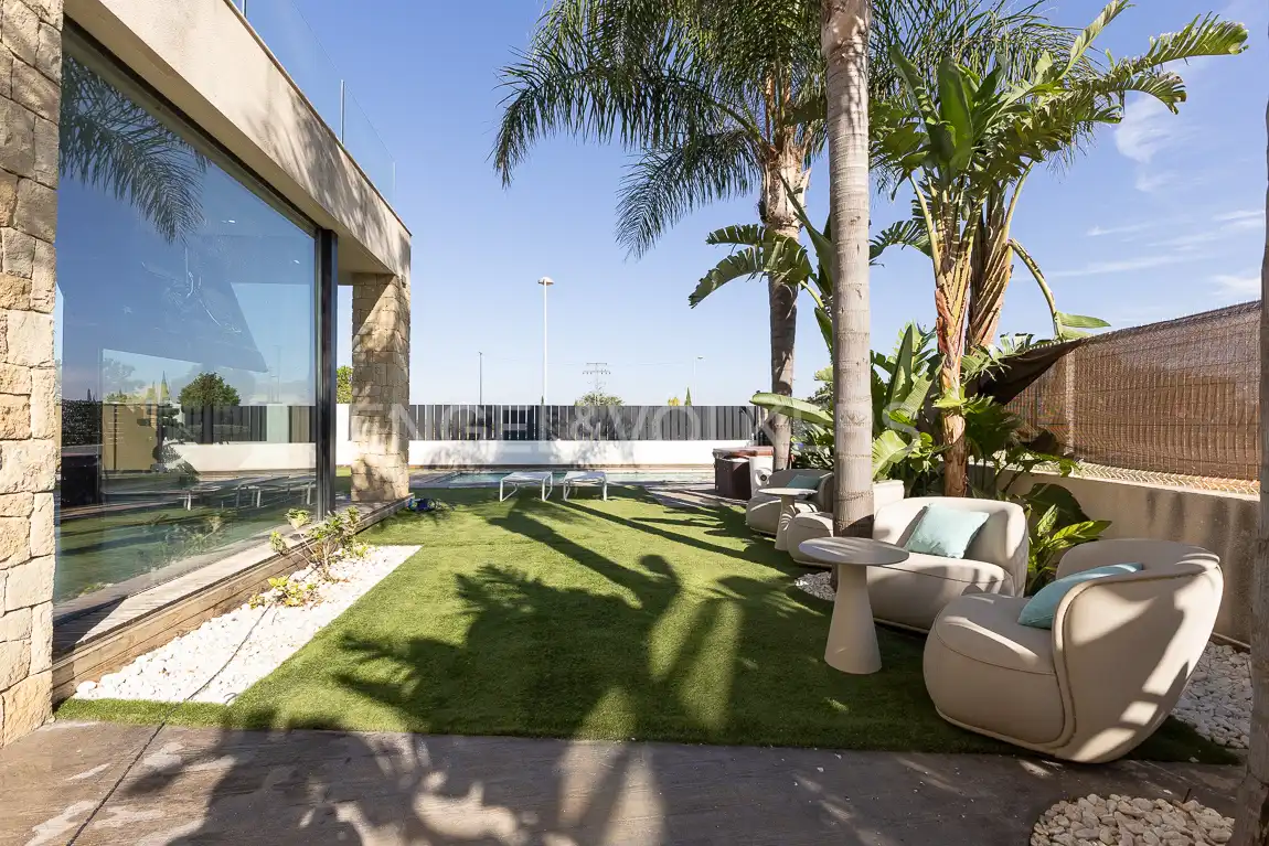 Terraza de Casa o chalet de alquiler en Albal, Valencia