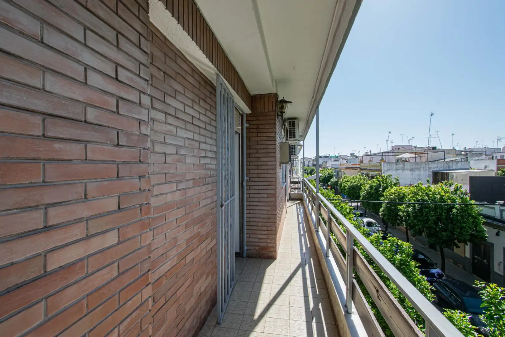 Balcony of Flat for sale in Sevilla  with Air Conditioner, Heating and Terrace