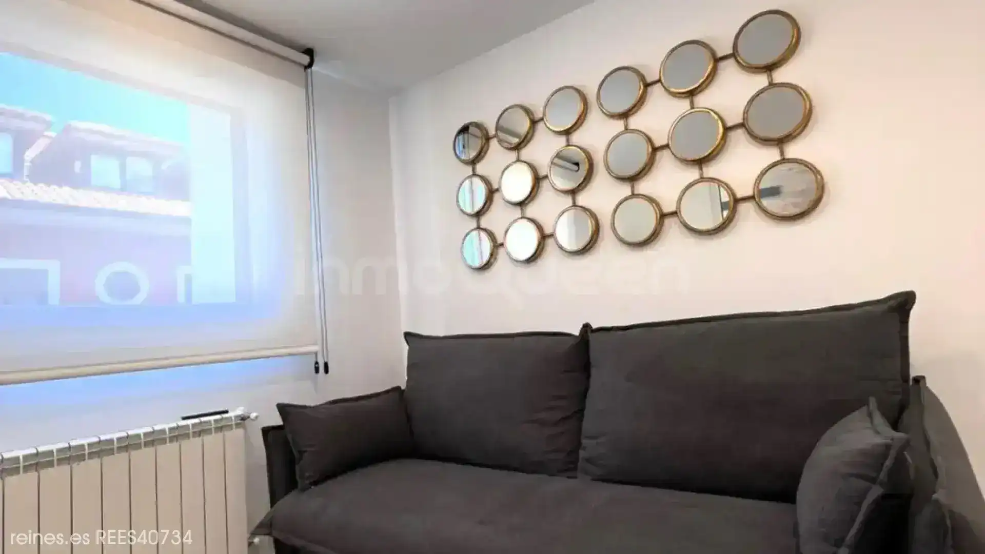 Sala d'estar de Apartament de lloguer en Llanes amb Calefacció i Moblat