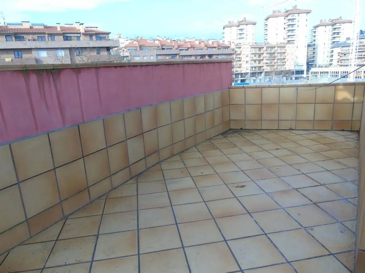 Terrace of Flat for sale in Vic  with Heating, Parquet flooring and Balcony