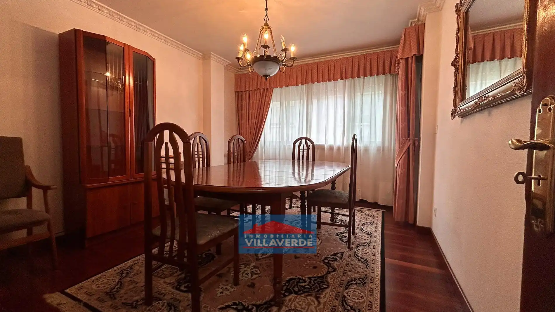 Dining room of Flat for sale in Cangas   with Heating, Parquet flooring and Storage room