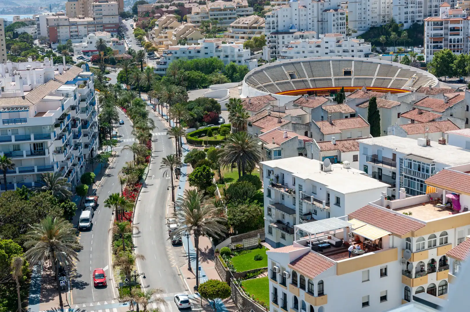 Exterior view of Apartments for sale in Estepona  with Air Conditioner, Terrace and Furnished