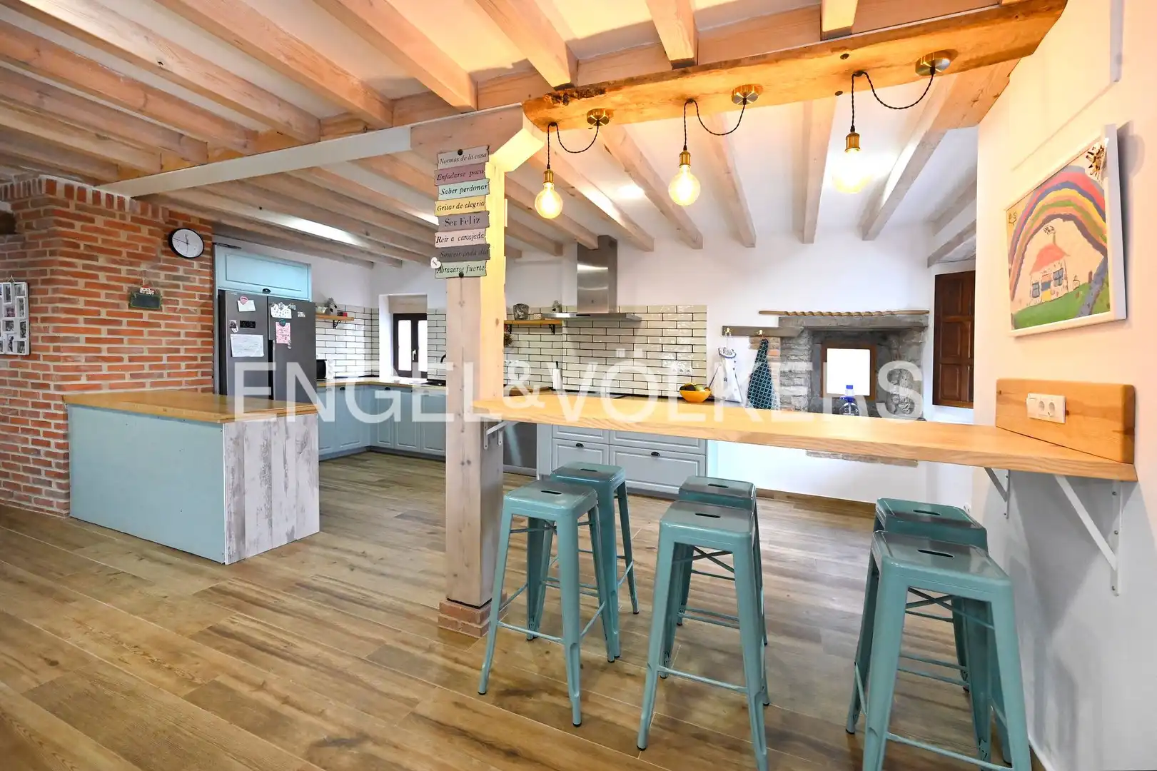 Cocina de Casa o chalet en venta en Suances con Calefacción y Jardín privado