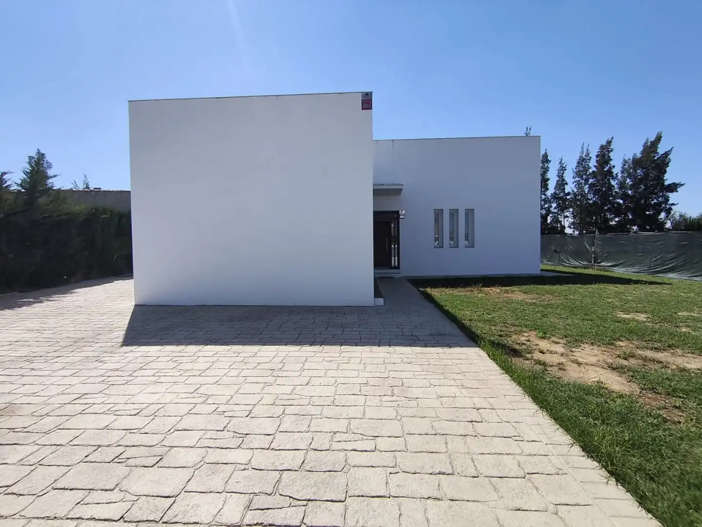 Exterior view of Houses for sale in Aznalcázar  with Air Conditioner, Heating and Private garden