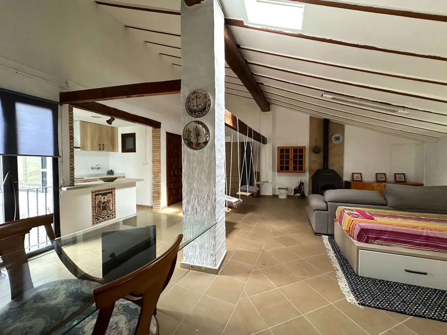 Sala d'estar de Finca rústica en venda en Ontinyent amb Aire condicionat i Calefacció