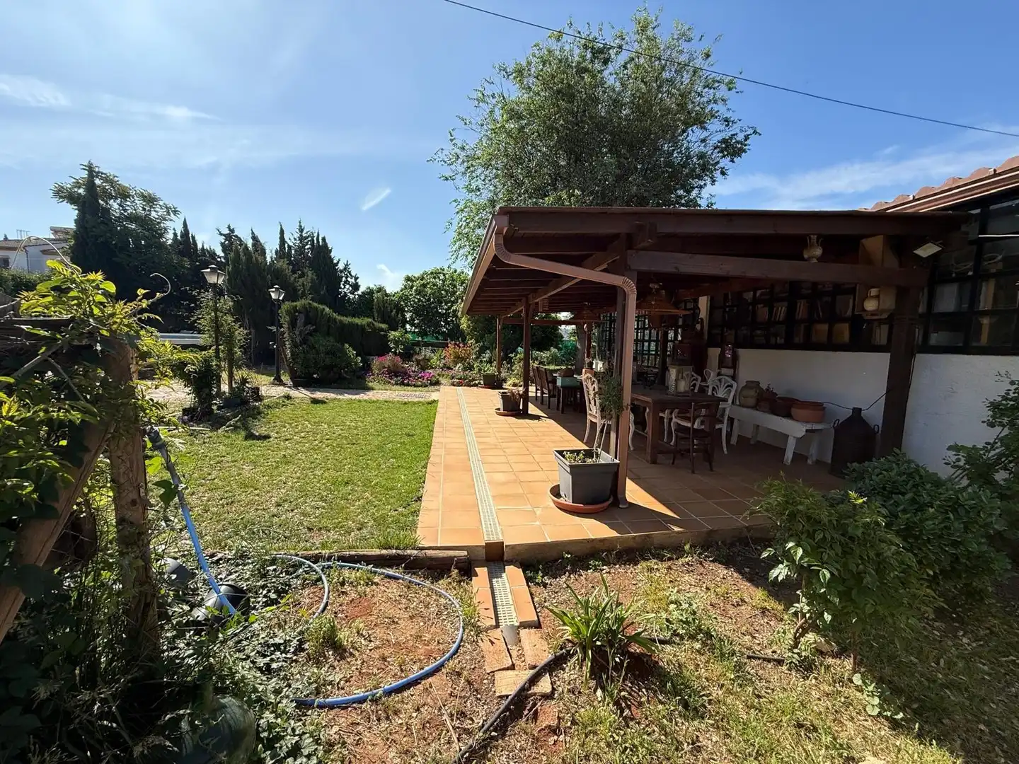 Jardín de Casa o chalet en venta en Mollina con Aire acondicionado, Terraza y Trastero