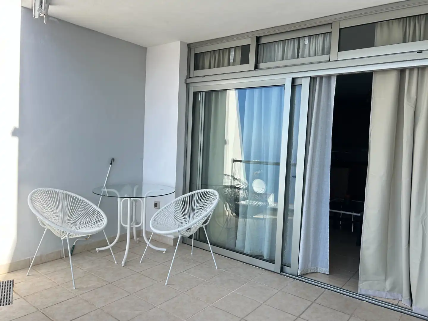 Terraza de Piso de alquiler en El Sauzal con Terraza y Amueblado