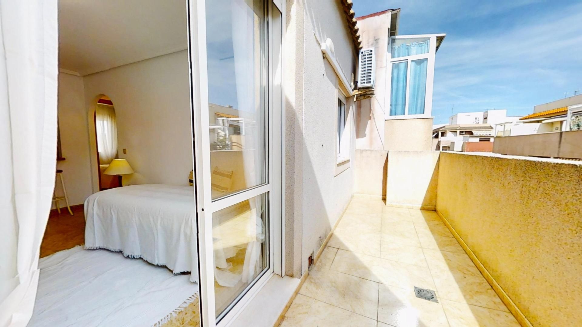 Balcony of Attic for sale in Torrevieja  with Balcony and Community pool