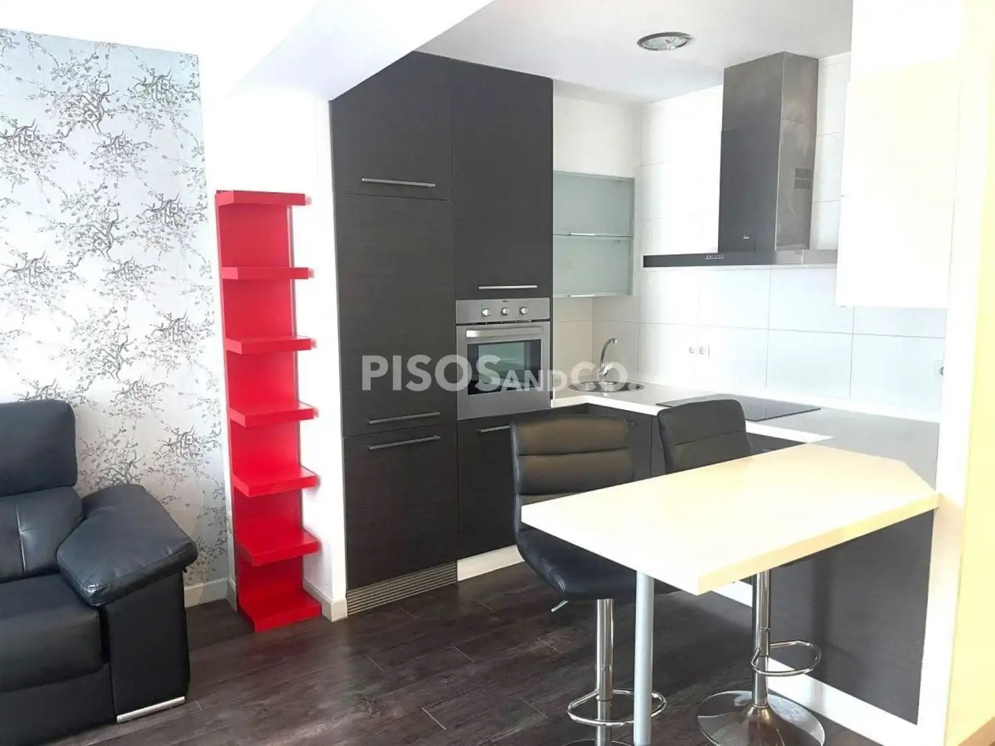 Cocina de Piso en venta en A Coruña Capital  con Calefacción y Amueblado