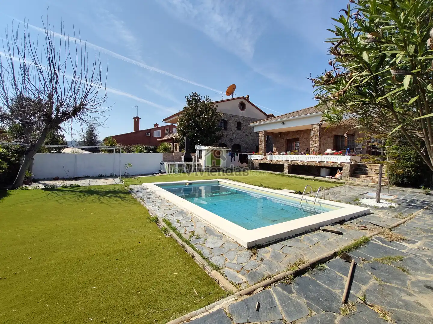 Garden of Houses for sale in Sant Quirze del Vallès  with Heating, Private garden and Swimming Pool