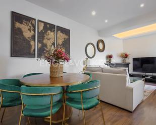 Living room of Apartment to rent in  Madrid Capital  with Air Conditioner, Heating and Terrace