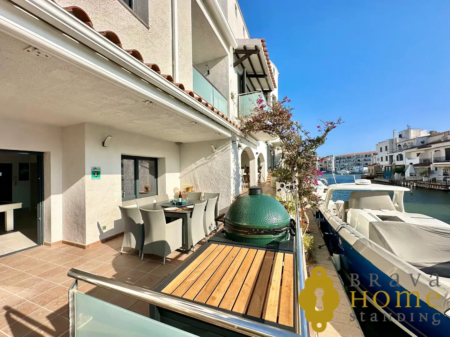 Terraza de Casa o chalet en venta en Empuriabrava con Aire acondicionado, Terraza y Piscina