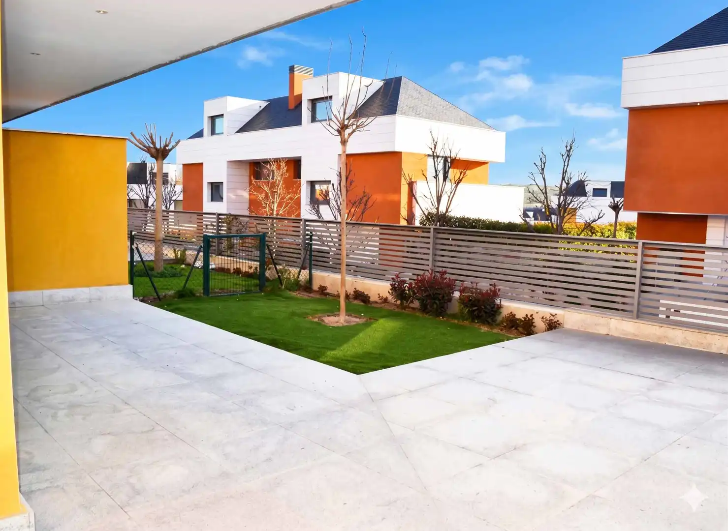 Terrace of Detached homes for rent in La Moraleja  with Air Conditioner, Heating and Private garden