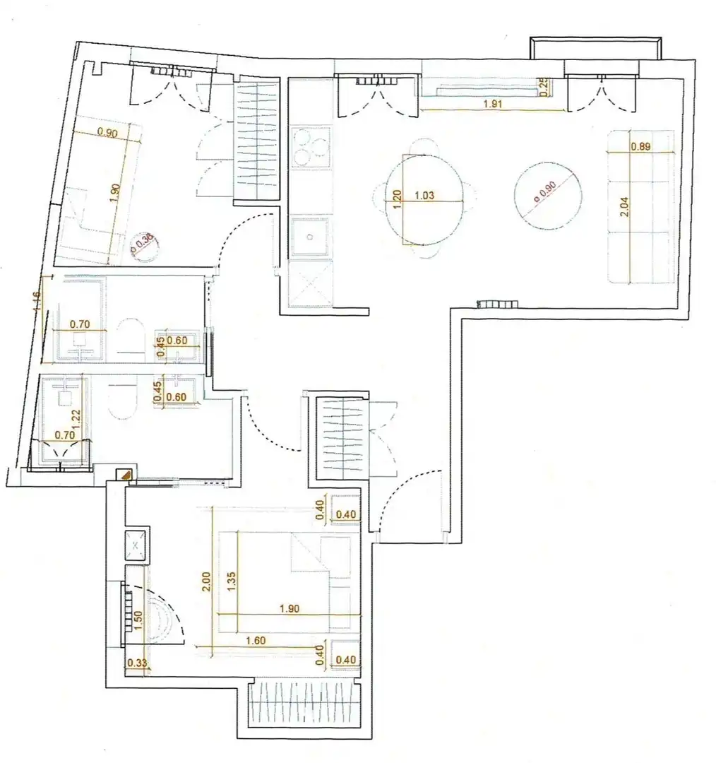Flat for sale in Madrid  with Air Conditioner and Furnished