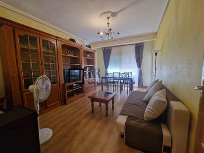 Living room of Flat for sale in Orgaz  with Heating, Terrace and Furnished