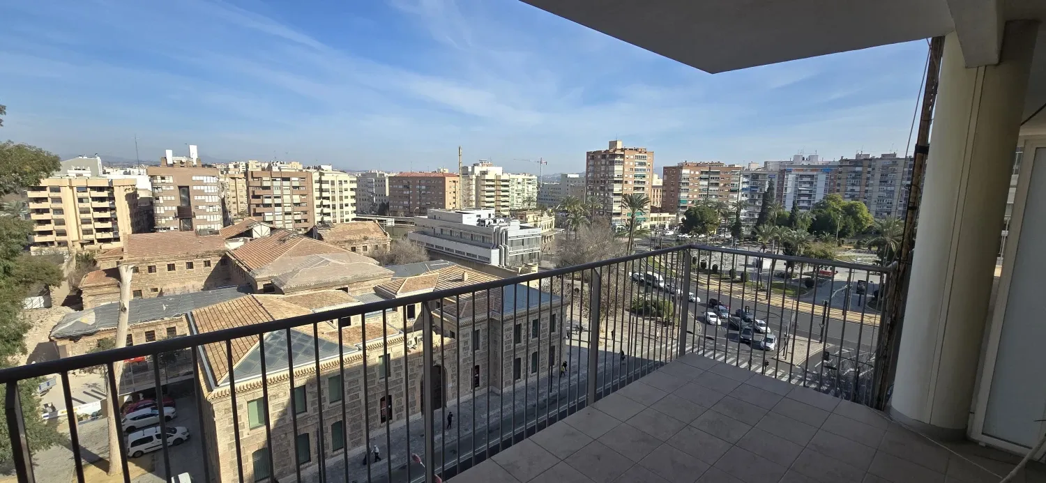 Exterior view of Flat for sale in  Murcia Capital  with Terrace, Storage room and Balcony