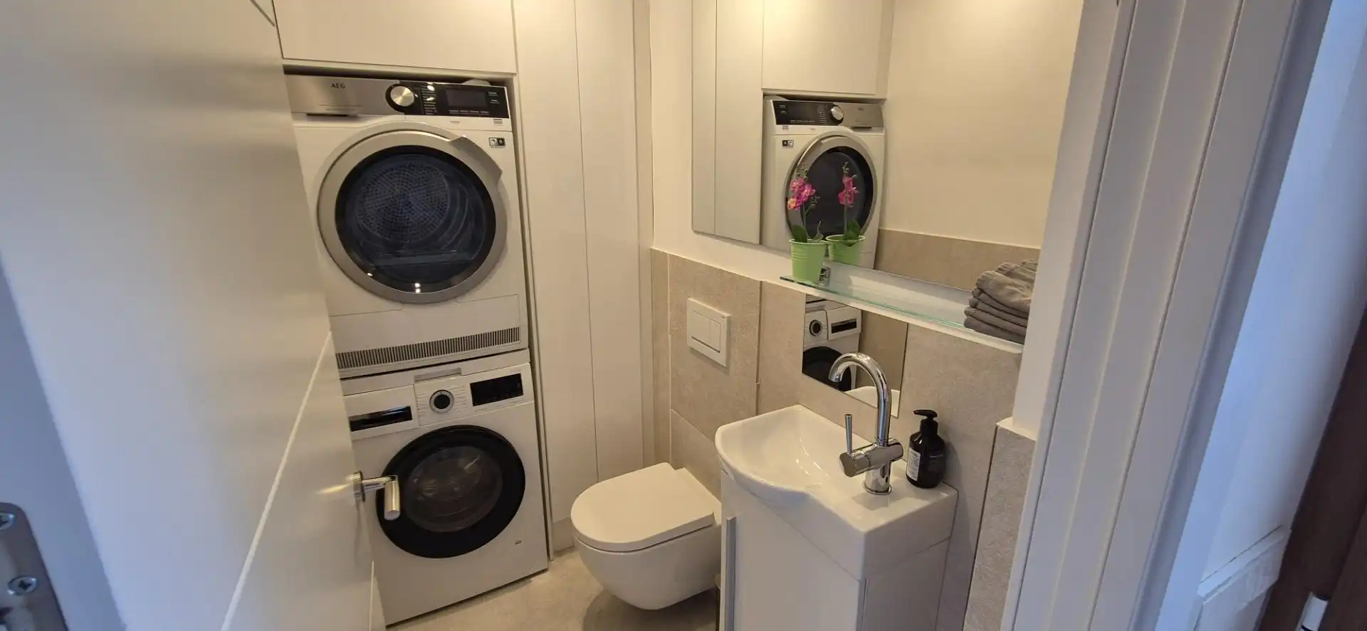 Baño de Finca rústica en venta en Alaró con Aire acondicionado, Calefacción y Terraza