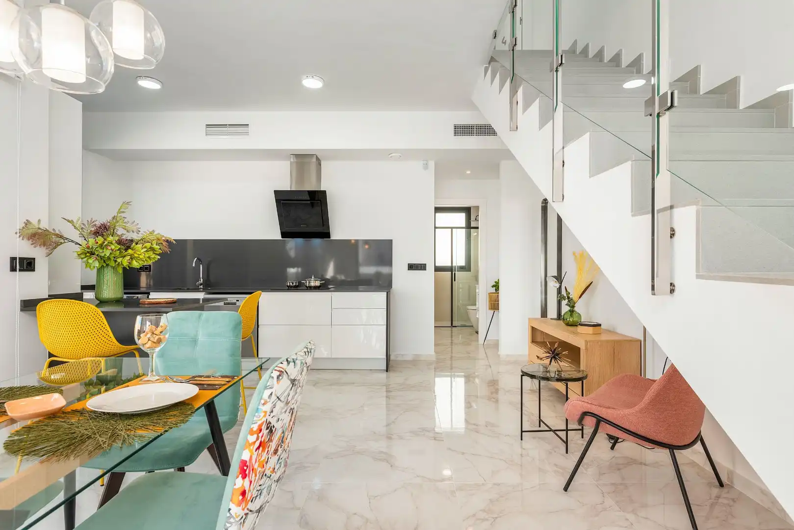 Sala de estar de Casa o chalet en venta en Benijófar con Aire acondicionado, Terraza y Piscina