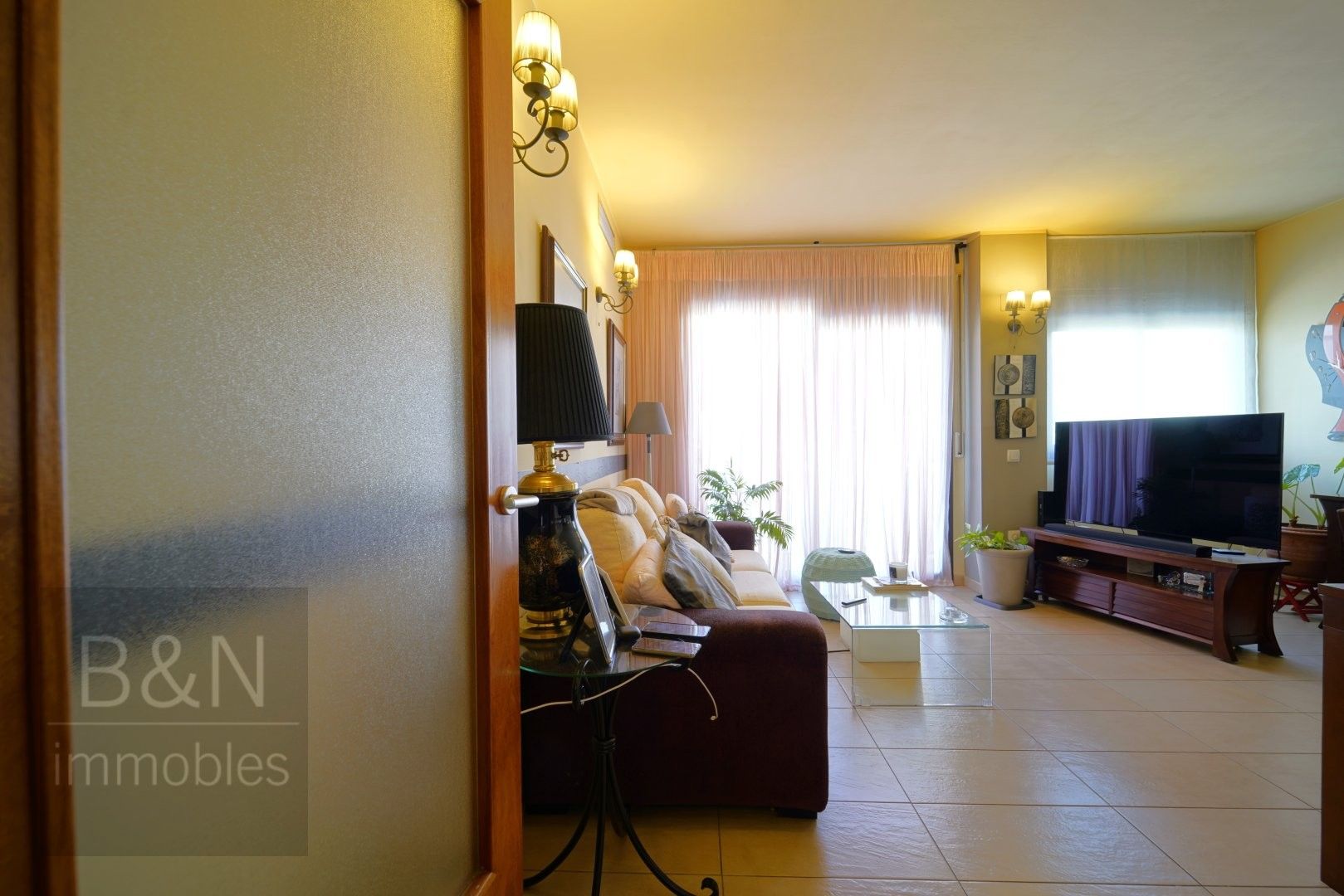 Living room of Duplex for sale in Terrassa  with Air Conditioner, Heating and Terrace