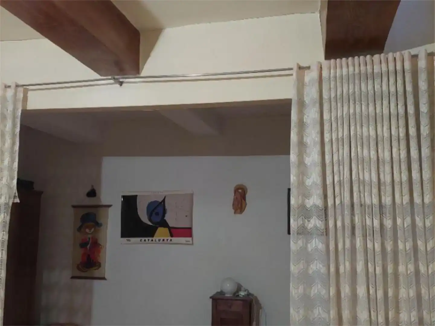 Sala d'estar de Casa adosada en venda en Llano de Olmedo amb Jardí privat i Traster