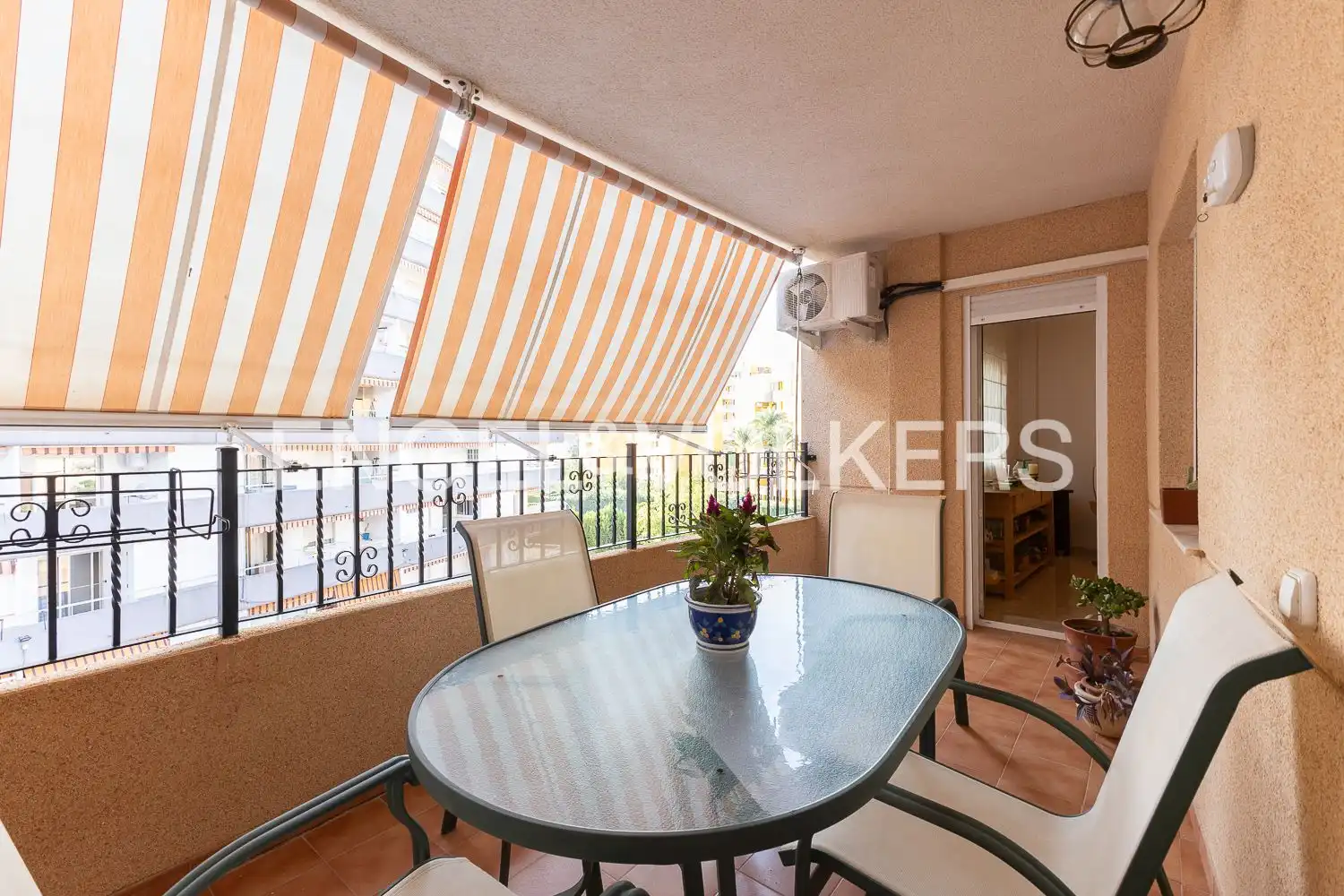 Terrasse von Wohnung zur Miete in Canet d'En Berenguer, Valencia