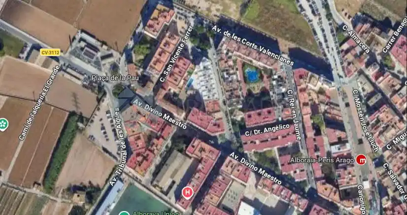 Vista exterior de Pis en venda en Alboraya
