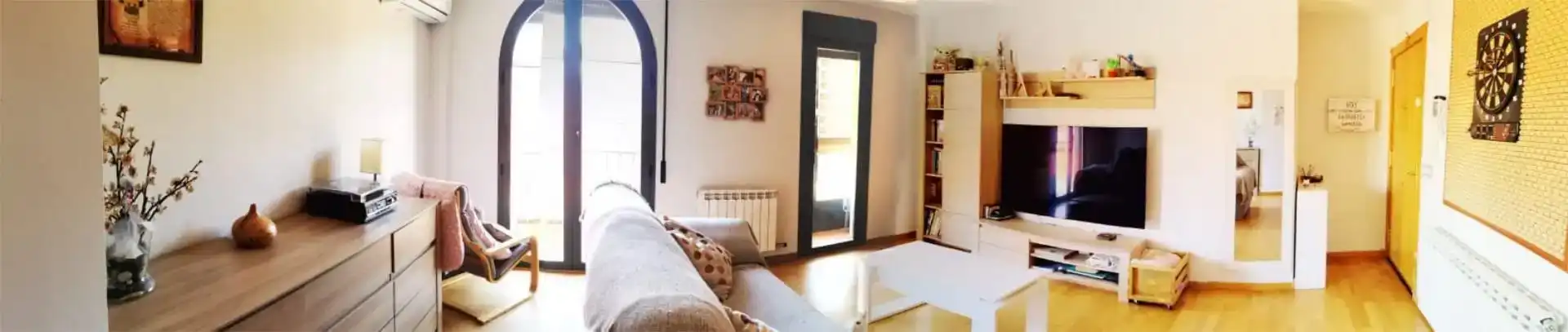 Sala d'estar de Dúplex en venda en Oyón-Oion amb Aire condicionat, Parquet i Moblat