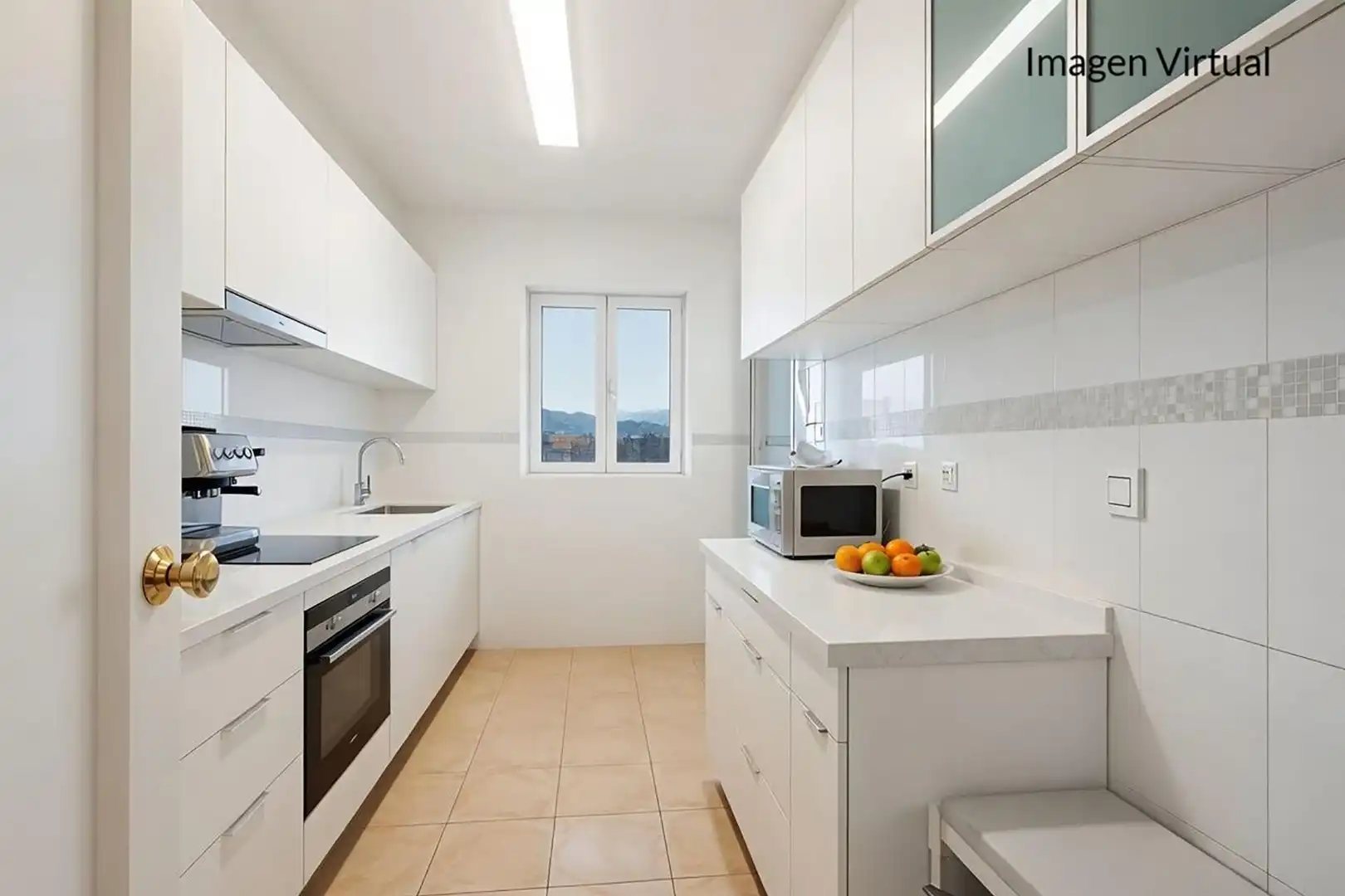 Küche von Wohnung zum Verkauf in Mijas mit Terrasse