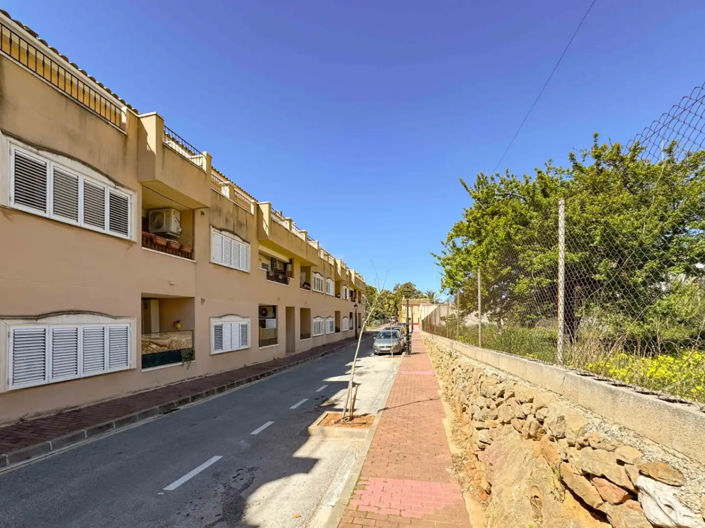 Außenansicht von Dachboden zum Verkauf in Dénia mit Klimaanlage und Heizung