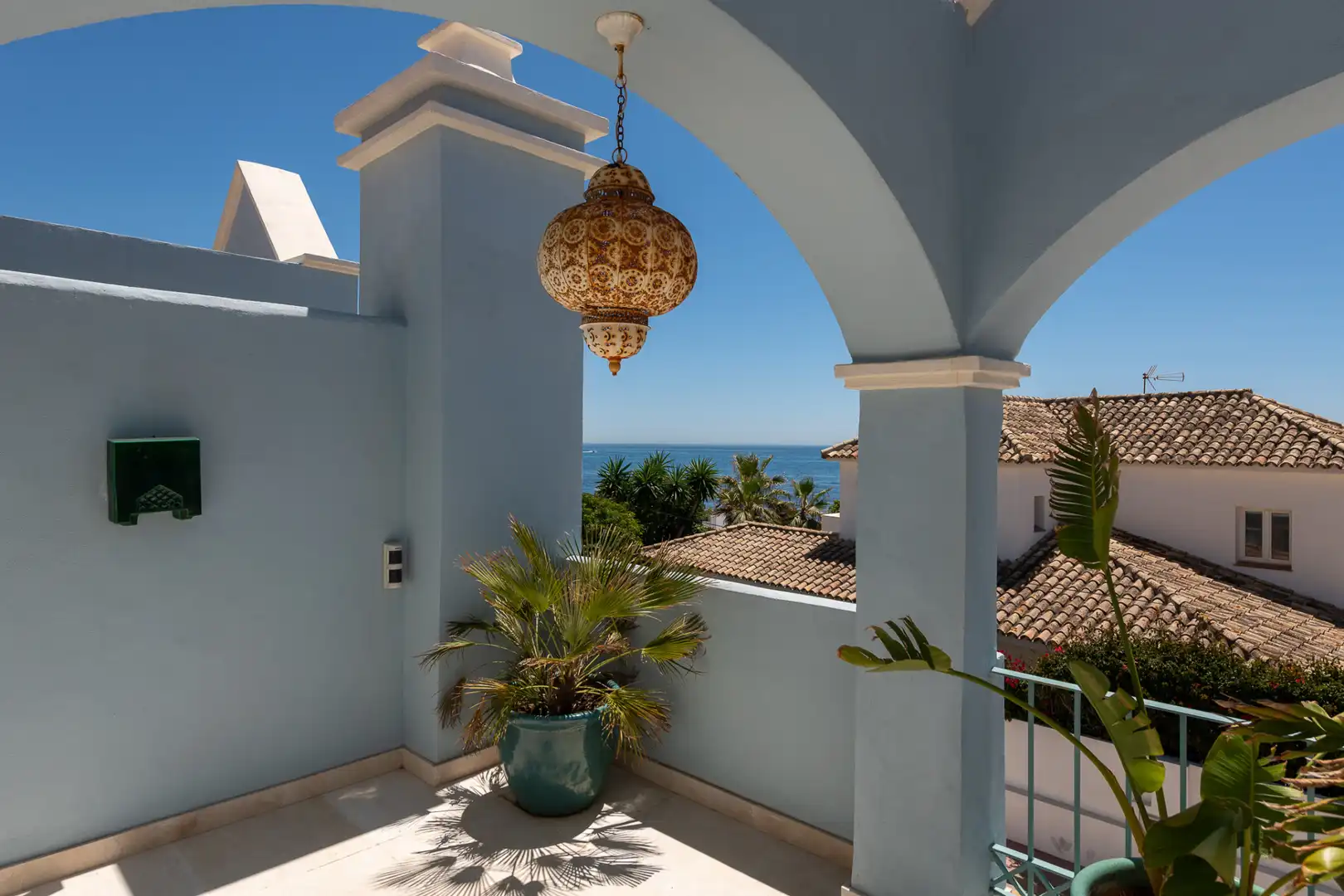 Terraza de Casa o chalet en venta en Marbella con Aire acondicionado, Calefacción y Jardín privado