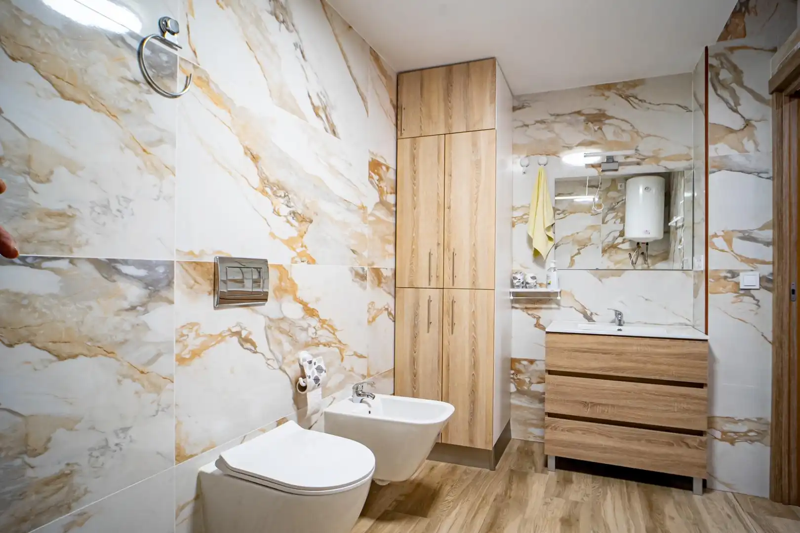 Bathroom of Houses for sale in L'Alfàs del Pi  with Air Conditioner, Heating and Private garden