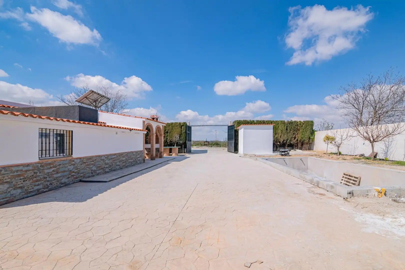 Vista exterior de Finca rústica de alquiler en Chauchina con Aire acondicionado, Terraza y Trastero