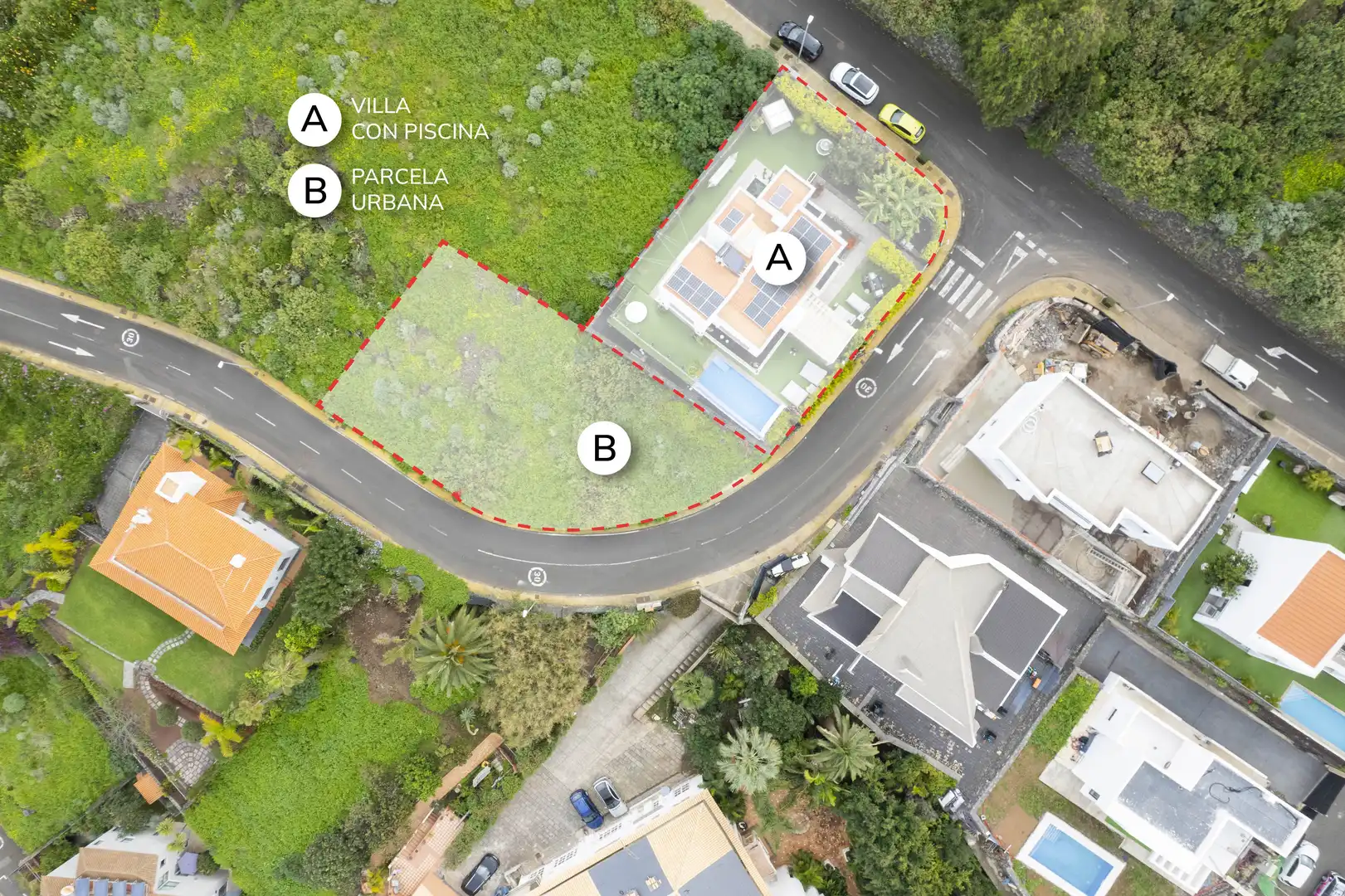 Vista exterior de Casa o xalet en venda en Santa Úrsula amb Aire condicionat, Calefacció i Jardí privat