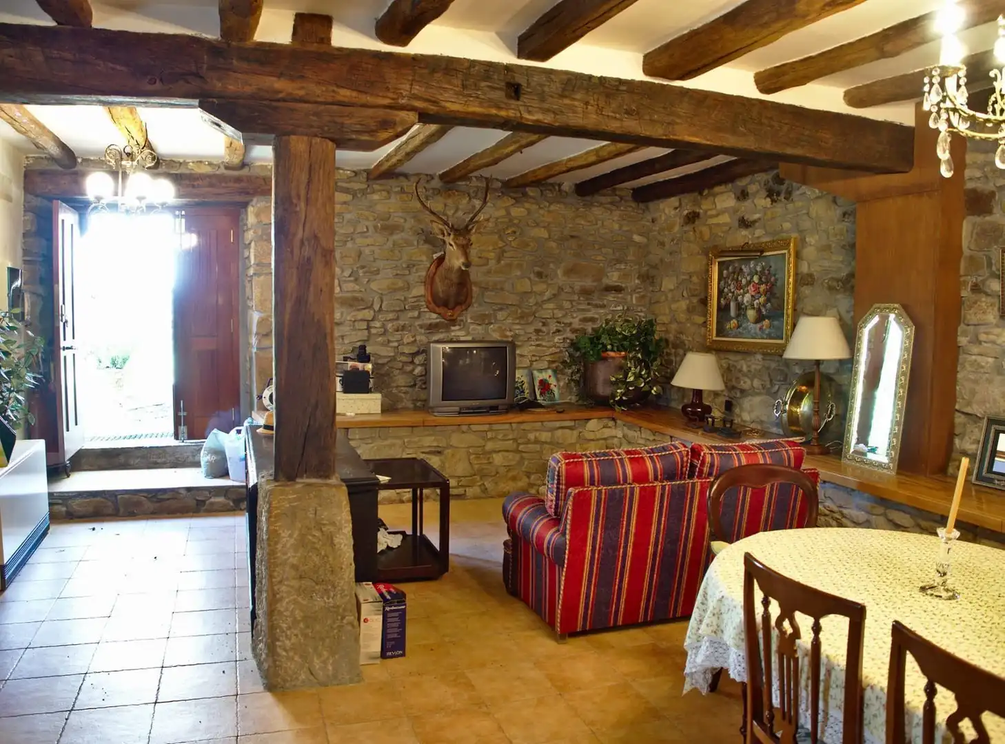 Living room of Houses for sale in Orozko  with Private garden and Storage room